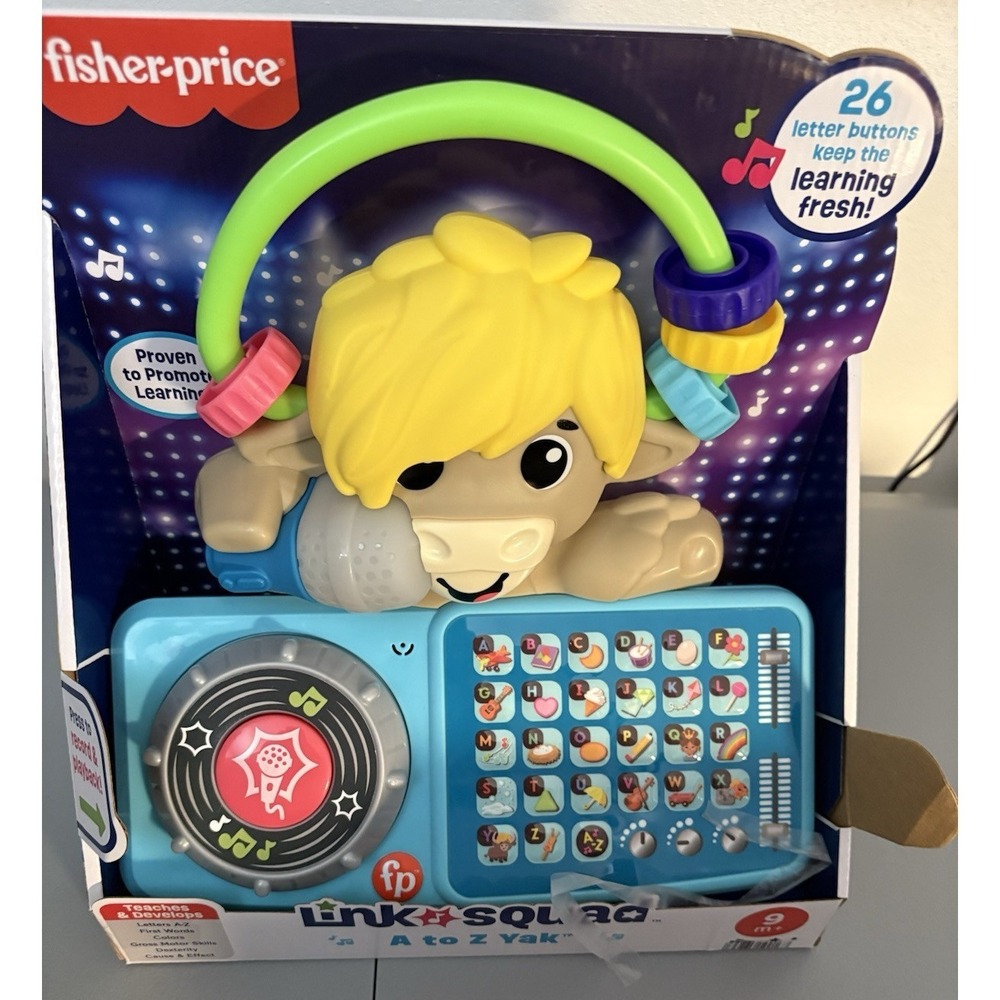 Fisher Price Link Squad A‎ to Z Yak for Children ages 9 months +